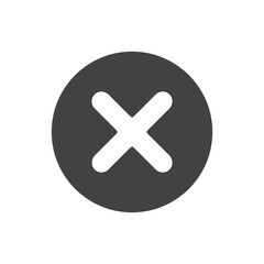 Obraz premium Wrong mark icon. Wrong mark vector for right or wrong decision Isolated on white background