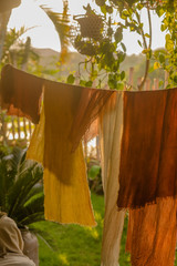  home textiles, natural dyeing process