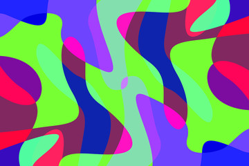 EPS 10 vector. Abstract bright background. Flowing liquid backdrop.