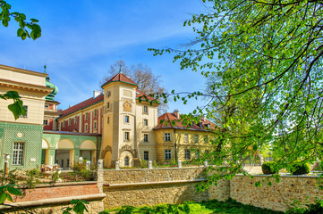 Fototapeta na wymiar Łańcut zamek Potockich