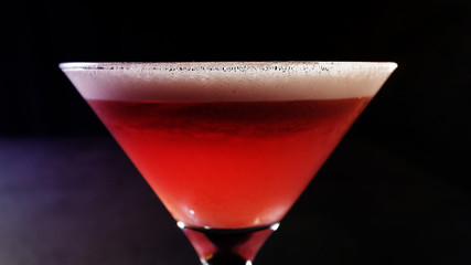 Luxury Cocktail Clover Club. Category unforgettable. Nightclub Cocktail