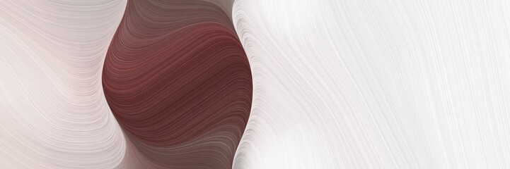 abstract decorative header design with old mauve, linen and gray gray colors. fluid curved lines with dynamic flowing waves and curves for poster or canvas