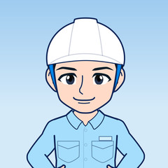作業員の男性