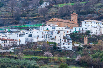 Obraz premium village in the Sierra Nevada mountains (Spain)