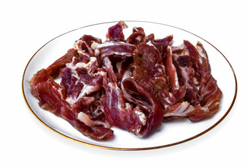 Beef, Jerky, Dried Food, Food, Food and Drink