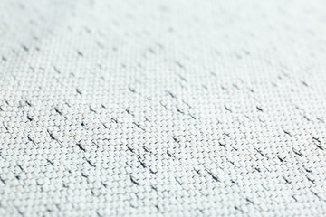 Obraz premium Texture of beautiful white fabric as background, closeup