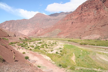 Quebrada de las Conchas en Argentine