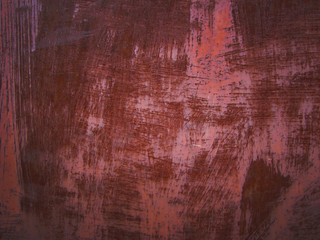 Rusty metal sheet brushed. Rusty iron background.  