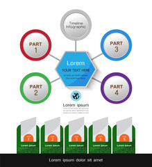 steps infographics ,Business concept, workflow layout