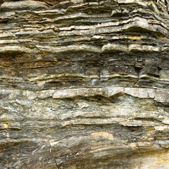 Detail of natural rough stone, rippled rock background