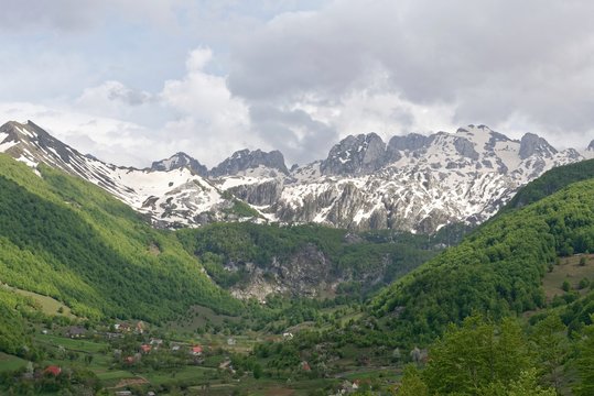 Albanien - Albanische Alpen - Bergkette Prokletije