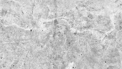 Black and white concrete wall for texture background