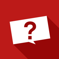 bulle dialogue, et point interrogation- question, conseil, aide