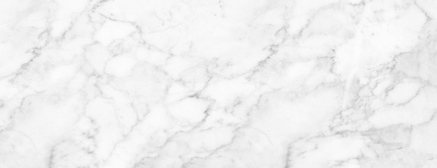 Marble granite white panorama background wall surface black pattern graphic abstract light elegant...