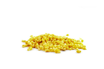 A pile of ground nuts, hazelnuts or almonds. The nuts are suitable for baking.