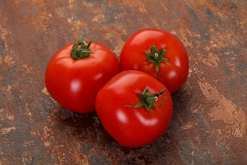 Ripe juicy tomatoes