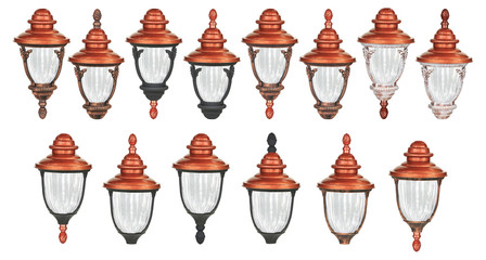 floor lamp for decorate garden or walkway