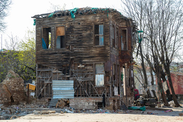 old abandoned house