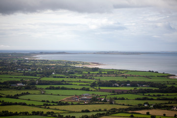 Fototapeta na wymiar Paisaje costero en Irlanda