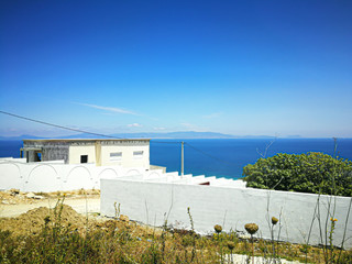 ciel bleu à tanger