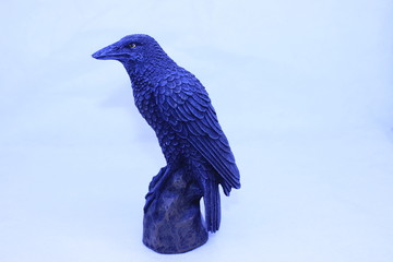 Decorative bird made of iron. Russia.