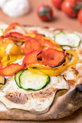 Pizza with vegetables
