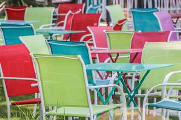 terrasse déserte