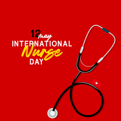 International Nurse Day Design Vector Illustration