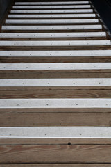 Obraz premium Escalier. Théâtre Montjoie. Saint-Gervais-les-Bains. Haute-Savoie. France.