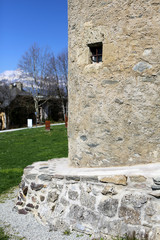 Maison Forte de Hautetour. Maison des arts et des artistes. Alpes françaises. Saint-Gervais-les-Bains. Haute-Savoie. France.