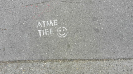 Fototapeta premium Atme tief