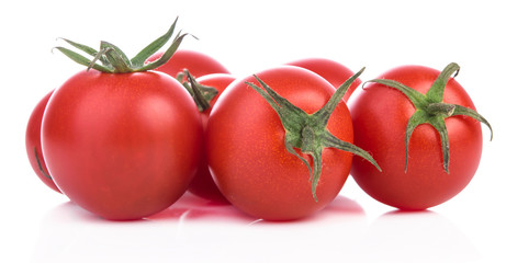 tomato  healthy fresh vegetable from nature isolated on a white background.
