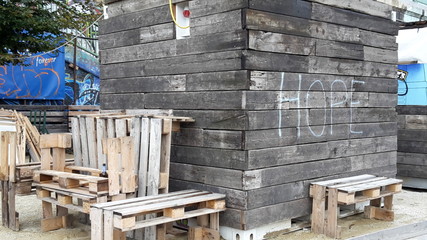 Hope, Graffiti, Wien