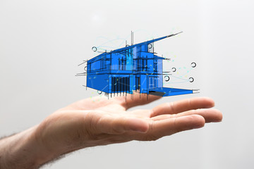 Smart home: Smarthome house automation icon