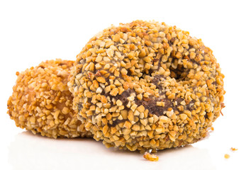 Donut isolated on a white background