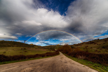 Arcobaleno in Sardegna