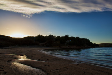 Golden hour a Cannigione