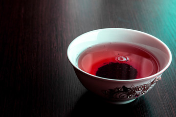 Tea bowl, traditional tea party meal.