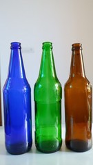 DIFFERENT COLOR BEAUTIFUL BEER BOTTLES