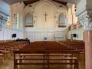 interior of church