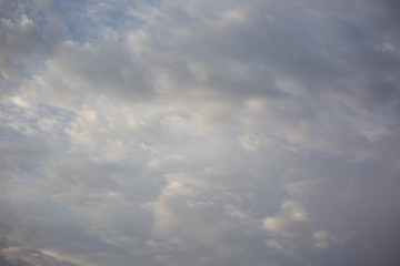 Obraz premium sky with clouds and sun.
