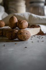 nuts and seeds cooking food