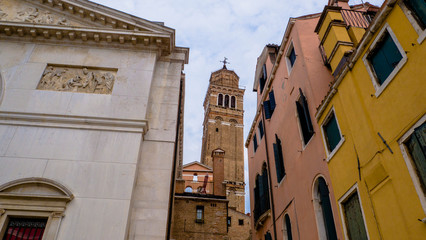 Stadtansicht des historischen Venedig in Italien