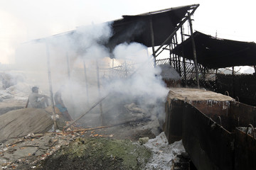 Hazaribagh tannery industry in the capital largely contributes to the pollution of the environment....