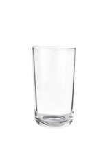 Water glass isolated on white background with clipping path