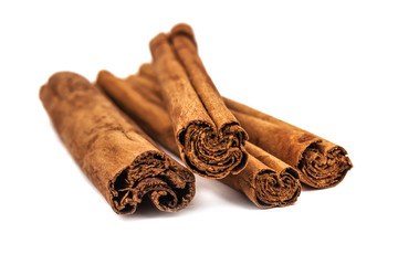 original ceylon cinnamon stick on white