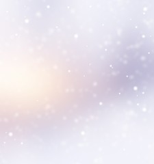 Obraz premium Subtelna tekstura rozmycia śniegu. Streszczenie tło zima. Ilustracja pastelowy liliowy naturalny rozogniskowanie. Szablon pusty światło niebo.