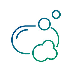 soap bar line style icon