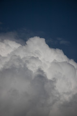 綺麗な青空と雲