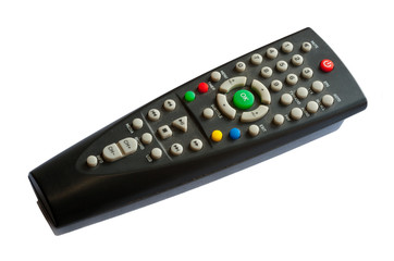 remote control isolated on white